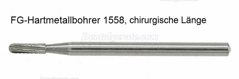 10 Stück FG SURG 1557 1558 FG-Schaft Hartmetallbohrer Zahnmedizin Kuppelspalt Zahnbohrer 10 Stück FG SURG 1557 1558 FG-Schaft Hartmetallbohrer Zahnmedizin Kuppelspalt Zahnbohrer
